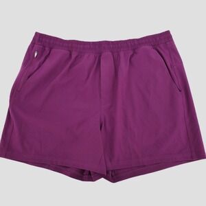 VRST All In Lined Training Short Black Cherry Boxer Brief Liner Quick Dry Men XL